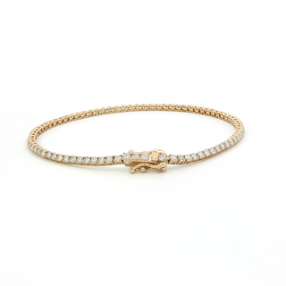 Pulsera Tennis diamantes 2 ct