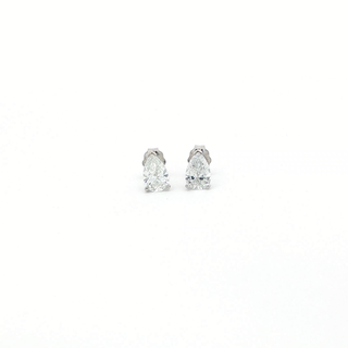 Studs Diamantes de laboratorio Pera 1 ct