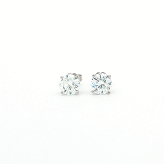 Studs de diamantes de laboratorio redondos 3ct