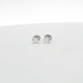 Studs Diamantes Naturales Redondos 0.5 ct