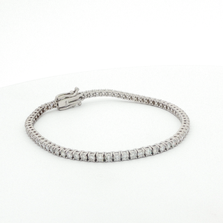 Pulsera tennis diamantes 3 ct