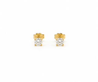 Studs Diamantes Naturales Redondos 0.5 ct