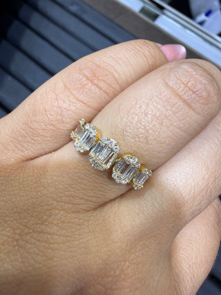 ANILLO 12- NATURAL - 18K