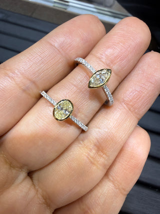 ANILLO 14- NATURAL - 18K