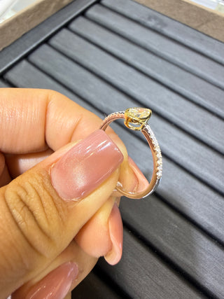 ANILLO 16- NATURAL - 18K
