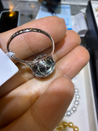 ANILLO 17- NATURAL - 18K - Talla 7