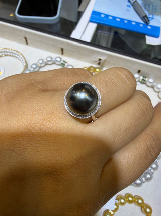 ANILLO 17- NATURAL - 18K - Talla 7