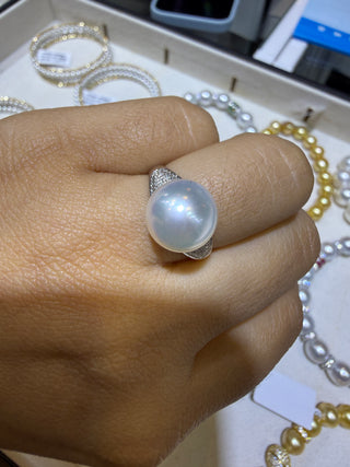ANILLO 18- NATURAL - 18K - Talla 7