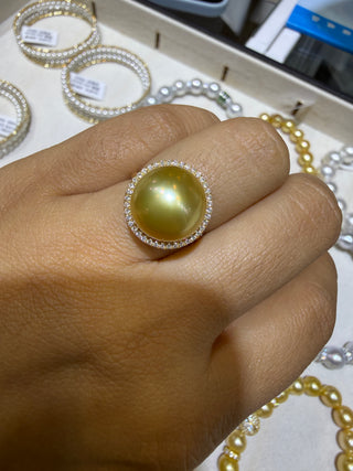 ANILLO 19- NATURAL - 18K - Talla 7