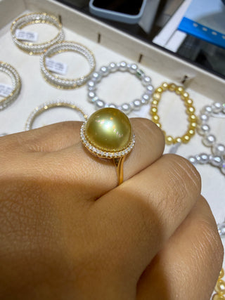 ANILLO 19- NATURAL - 18K - Talla 7