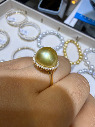 ANILLO 19- NATURAL - 18K - Talla 7