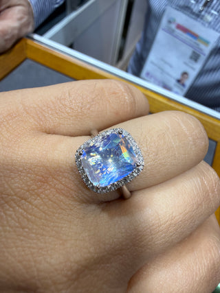 ANILLO 24 - MOONSTONE - 18K - Talla 6 1/2