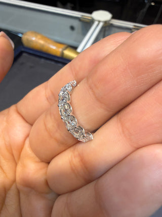Media churumbela Diamantes Asscher- LAB - TALLA 4 1 /2
