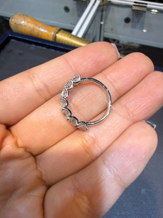 Media churumbela Diamantes Asscher- LAB - TALLA 4 1 /2
