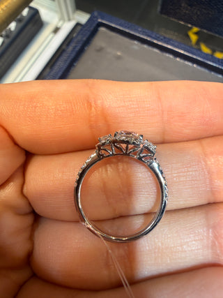 ANILLO Triada con Halosr - LAB- TALLA 6