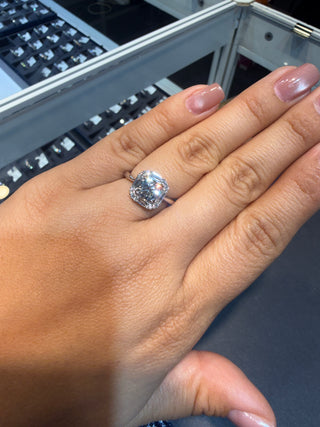 ANILLO Halo tipo Ascher - LAB- TALLA 6