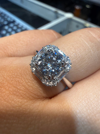 ANILLO Halo tipo Ascher - LAB- TALLA 6