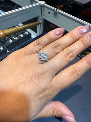 ANILLO Solitario Puzzle - LAB- TALLA 6