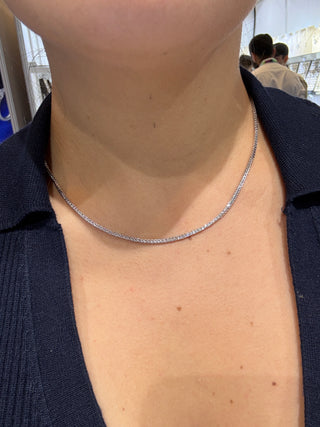 Collar tennis 3 CT - LAB - 14K