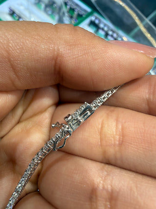 Collar tennis 3 CT - LAB - 14K