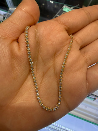 Collar tennis buttercup - LAB - 14K