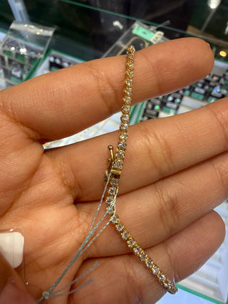 Collar tennis buttercup - LAB - 14K