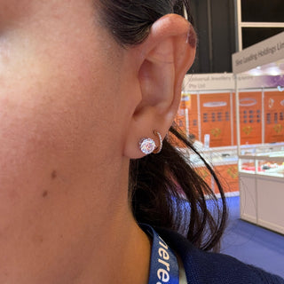 ARETES REDONDOS 2 CT - LAB
