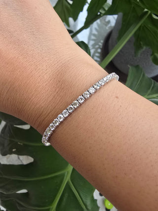 Pulsera Tennis diamantes 5 ct